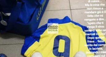 Spero ti venga il virus! Giovane U14 cinese esce in lacrime dal campo di gioco