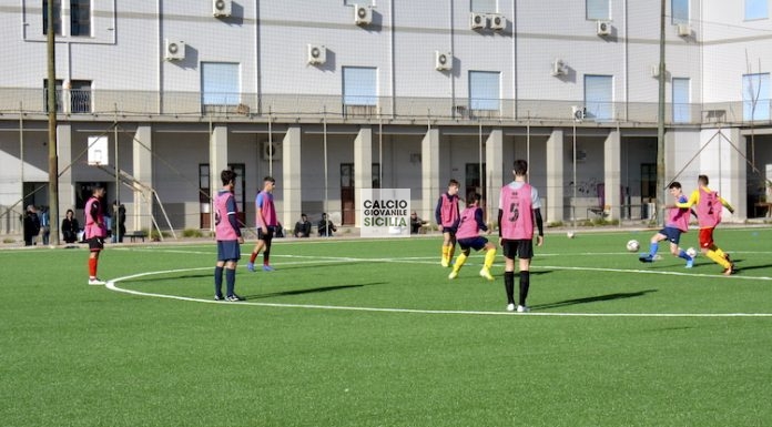 Rappresentativa Regionale Under 15 – amichevole con gli allievi della Castellana Sicula
