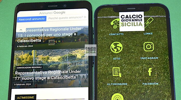 App Calcio Giovanile Sicilia: Aggiornamento fondamentale per la continuità dell’utilizzo dell’App