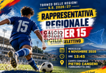 Rappresentativa Regionale Under 15: appuntamento a Torregrotta per uno stage selettivo